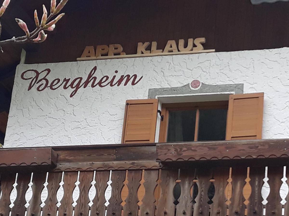 Appartements Klaus Bergheim Predoi Bagian luar foto